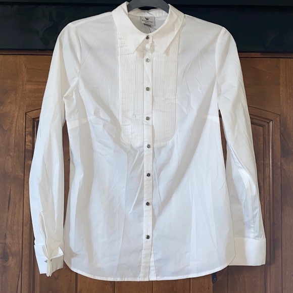 Worthington Long Sleeve Modern Fit Button-Down Shirt NWOT - Picture 1 of 6